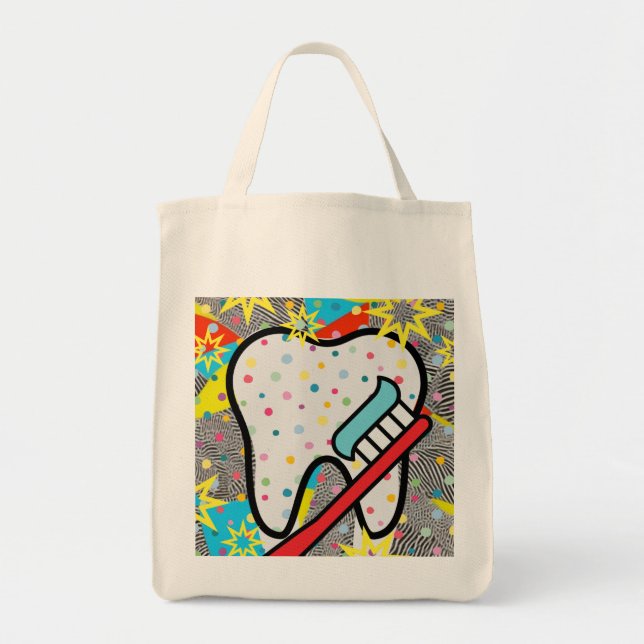 Dental Arts Tote Bag (Front)