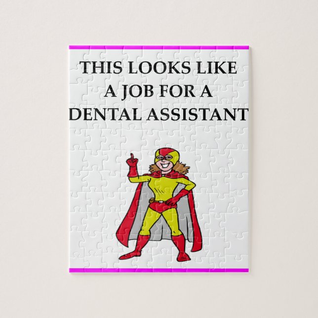 DENTAL assistant Jigsaw Puzzle (Vertical)