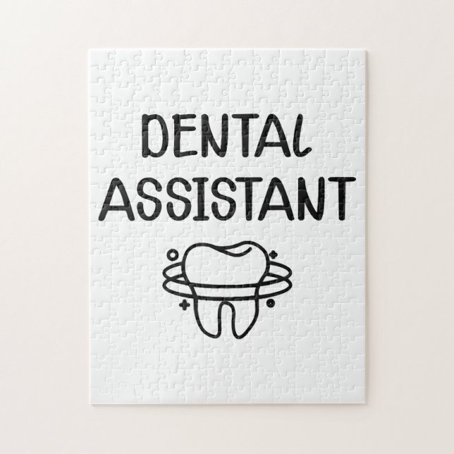 Dental Assistant Jigsaw Puzzle (Vertical)