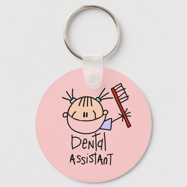 Dental Assistant Key Ring (Front)
