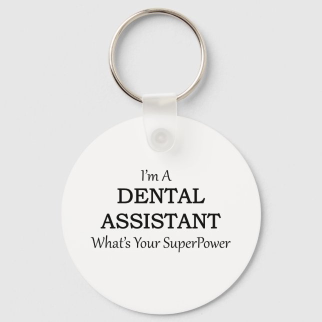 DENTAL ASSISTANT KEY RING (Front)