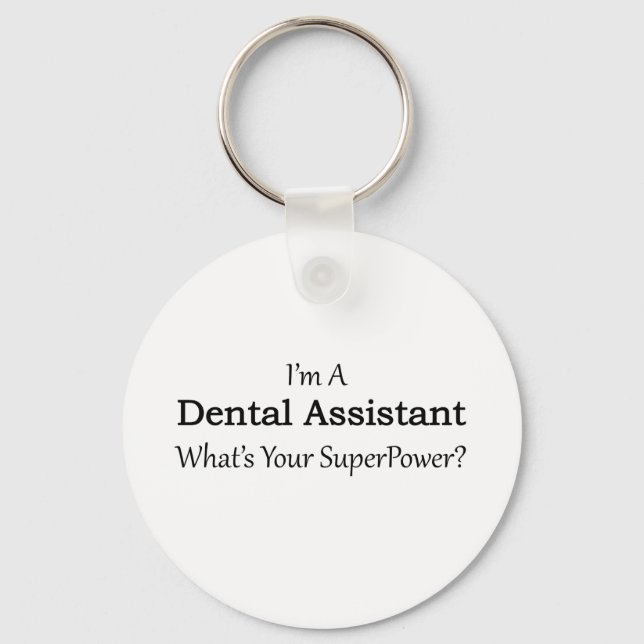 Dental Assistant Key Ring (Front)