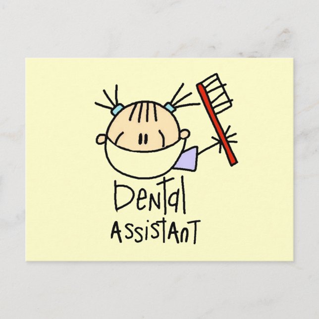 Dental Assistant Postcard (Front)
