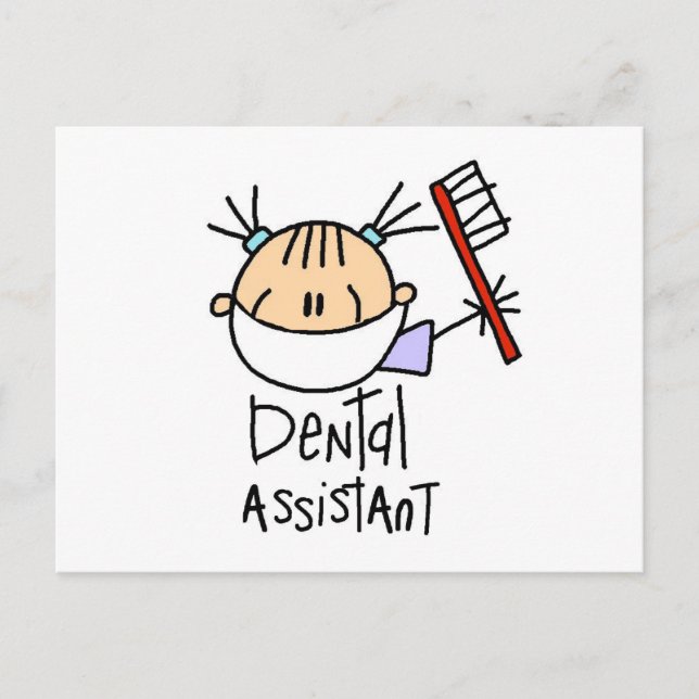 Dental Assistant Postcard (Front)