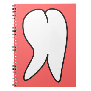 Dental Big Tooth iPhone Cases Spiral Notebook
