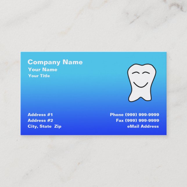 Dental Business Card (Front)