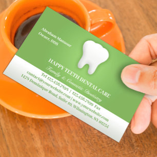 Dental Business Card w/ Appointment