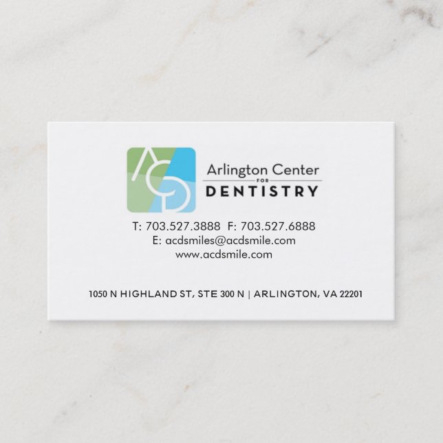 DENTAL CARD (Front)