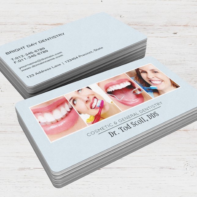 Dental care Dentistry Oral Health Business Card (Creator Uploaded)