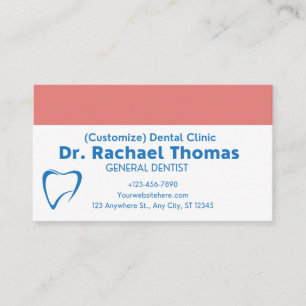 Dental Care Professional Appointment Card