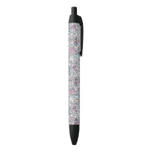 Dental Cartoon Pattern Black Ink Pen