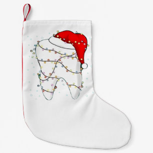 Dental Christmas Dunny Dentist Holiday  Small Christmas Stocking