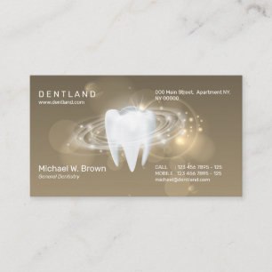 Dental Clinic Dentist Appointment Business Card
