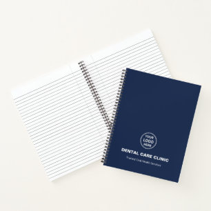 Dental Clinic Dentist Professional Logo Notebook