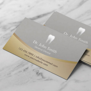 Dental Clinic Modern Gold & Silver Appointment