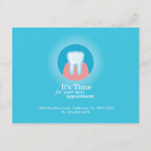 Dental Clinic Postcard Custom Appointment Reminder