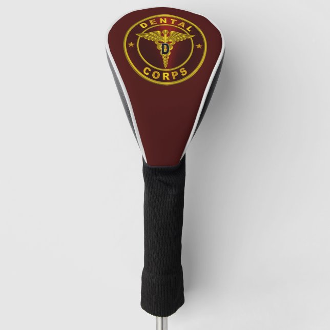 Dental Corps Golf Head Cover (Front)