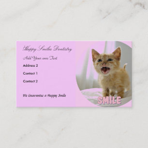 Dental Dentist Hygienist business card