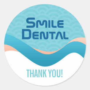 Dental Dentist Services Thank You Sticker