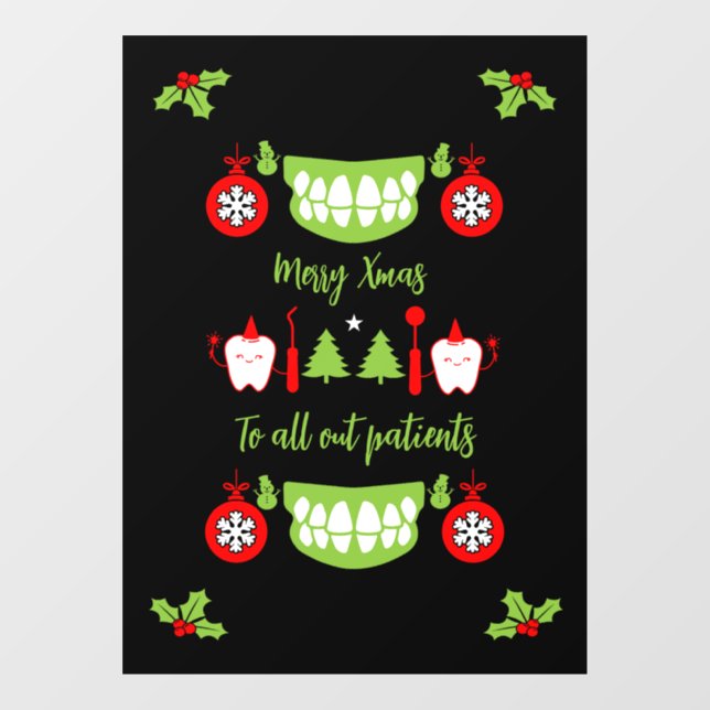 Dental Doctor Xmas (Sheet)