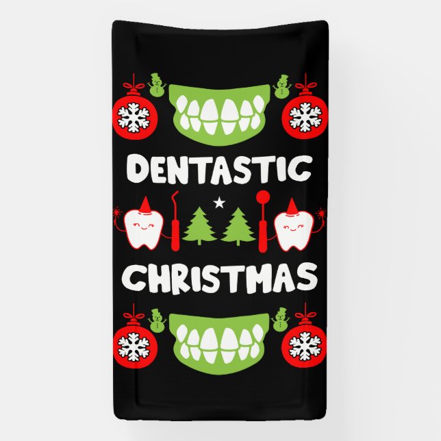 Dental Doctor Xmas Banner (Vertical)