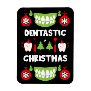 Dental Doctor Xmas Magnet