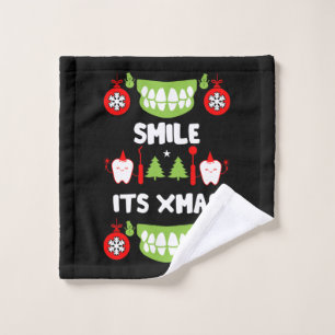 Dental Doctor Xmas Wash Cloth