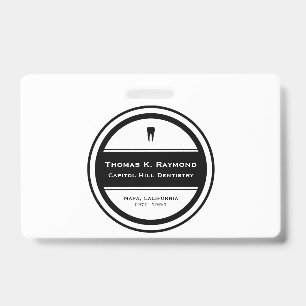 Dental Employee ID Badge