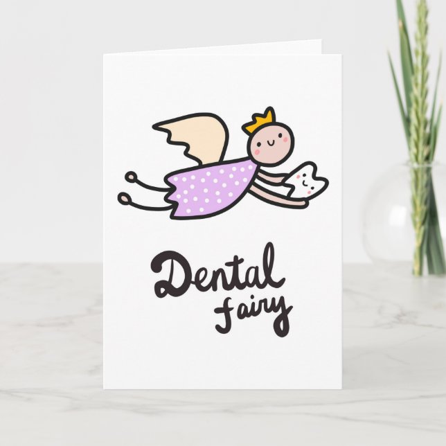 Dental Fairy Card (Front)