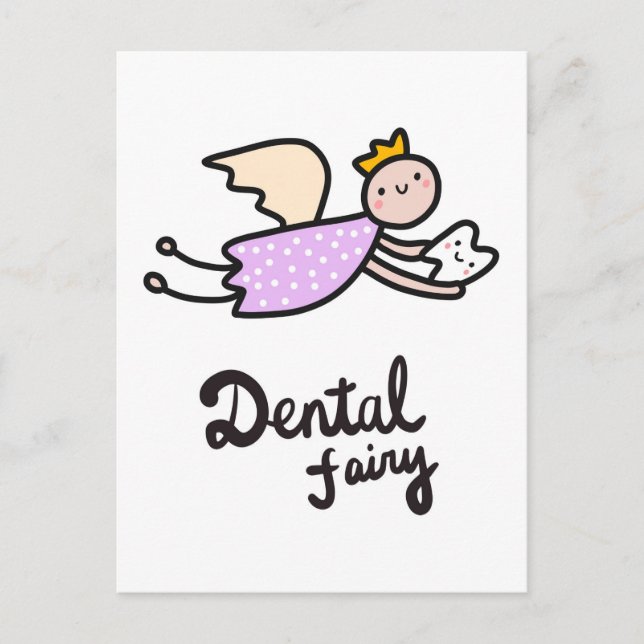 Dental Fairy Postcard (Front)