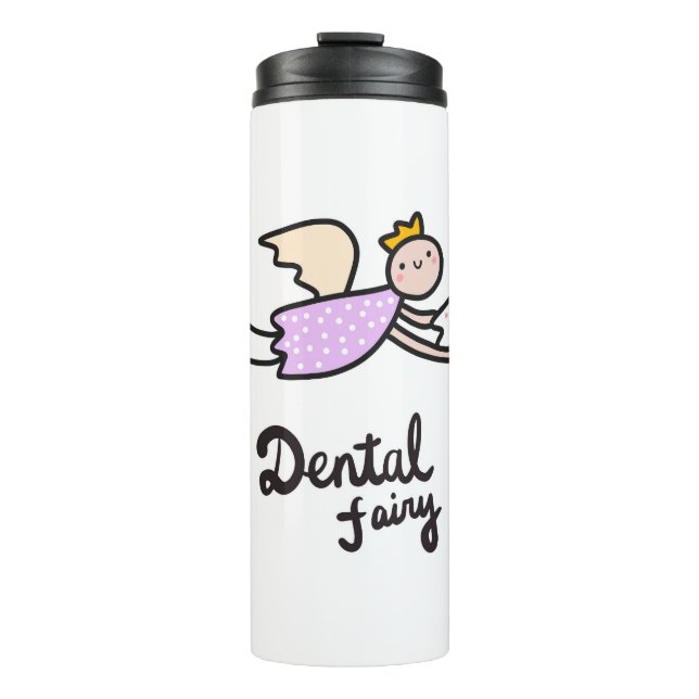 Dental Fairy Thermal Tumbler (Front)