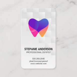 Dental Health Logo   Professionals Business Card