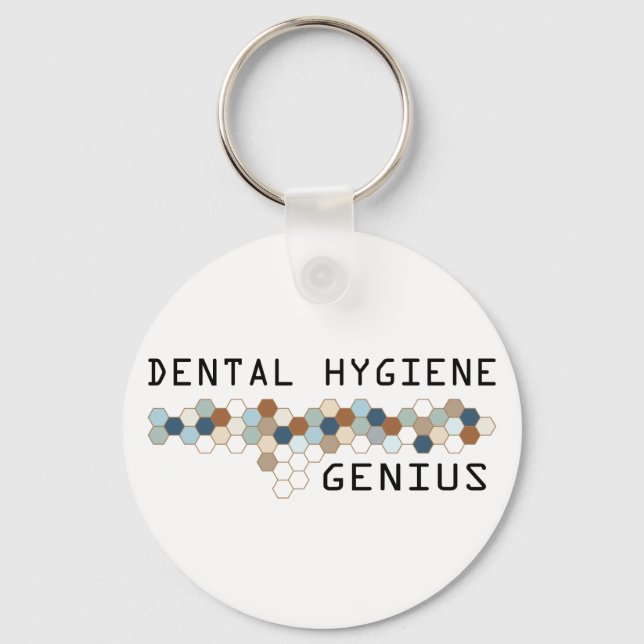 Dental Hygiene Genius Key Ring (Front)