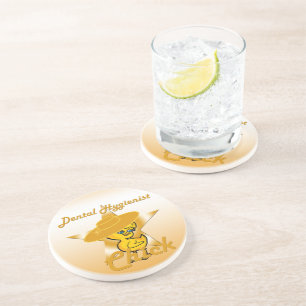 Dental Hygienist Chick #10 Coaster