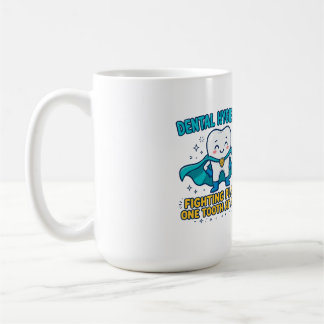 Dental Hygienist Funny Plaque Fighter Coffee Mug