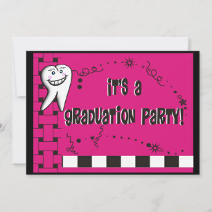 Dental Hygienist Graduation Invitations