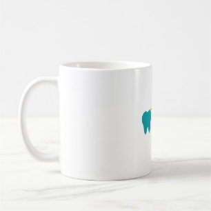 Dental Hygienist Life Floss Like A Boss Funny Dent Coffee Mug
