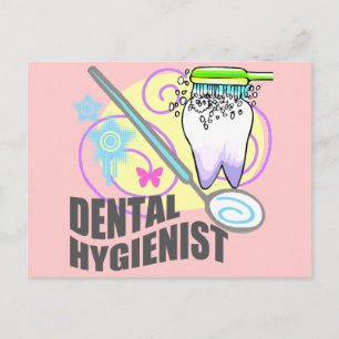 Dental Hygienist Postcard