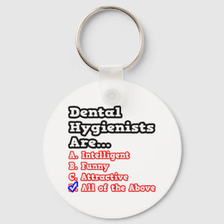 Dental Hygienist Quiz...Joke Key Ring