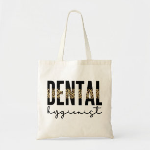 Dental Hygienist RDH Dentist Cheetah print gifts Tote Bag