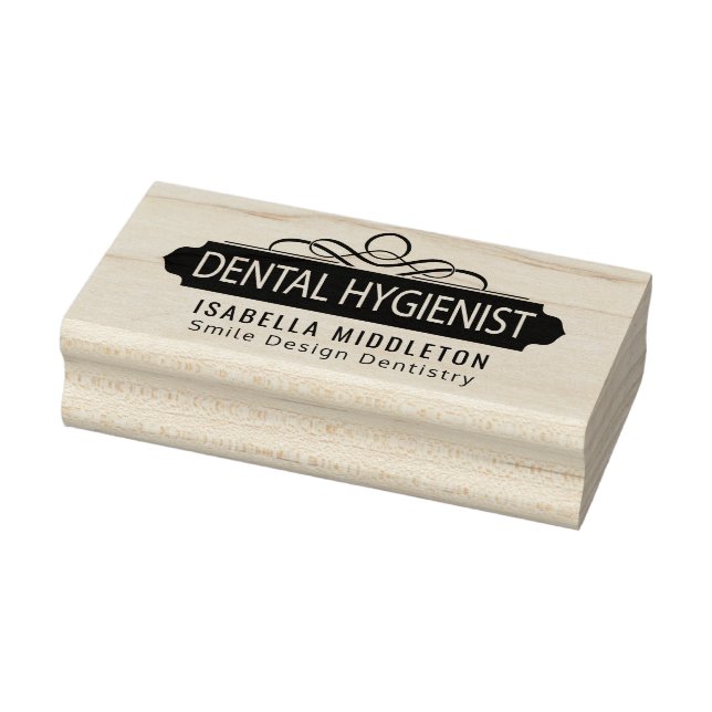 Dental Hygienist Rubber Stamp (Stamp)
