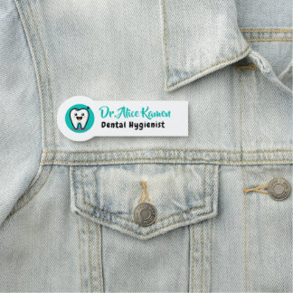 Dental Hygienist | Smile Tooth Name Tag