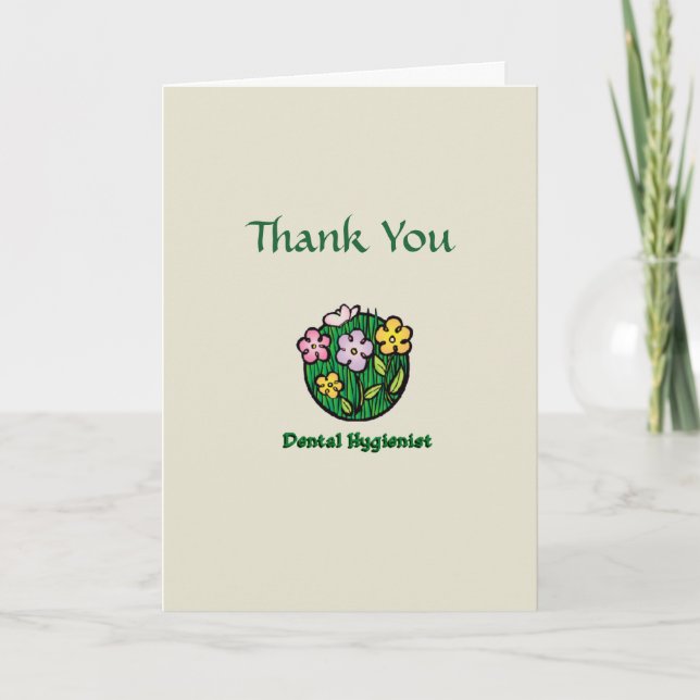 Dental Hygienist Thank You (Front)