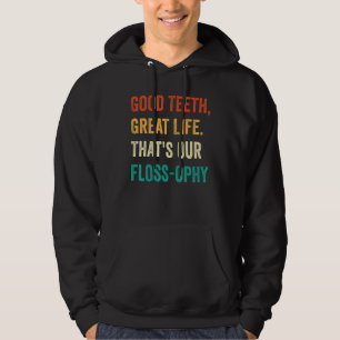 Dental Lab Tech Technician Assistant Good Teeth Fl Hoodie