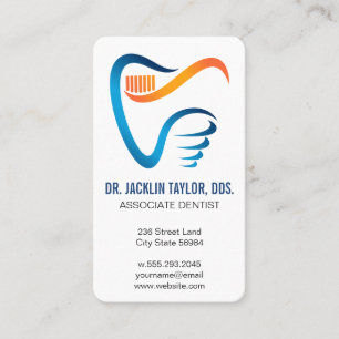 Dental Logo Dentistry Professional Business Card