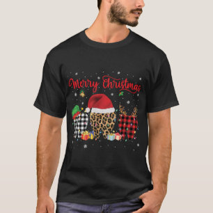 Dental Merry Christmas Santa Hat Pajama Funny Dent T-Shirt