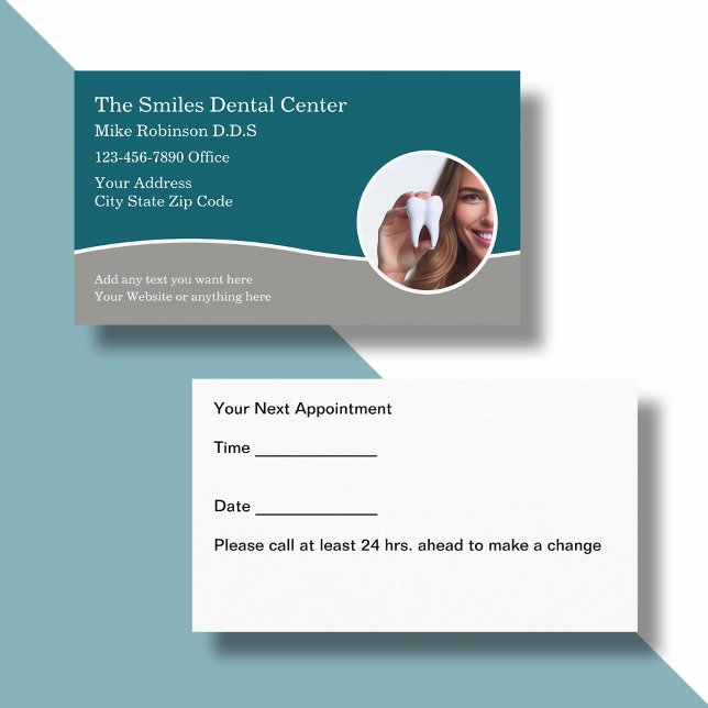 Dental Office Appointment Cards Combination (Creator Uploaded)