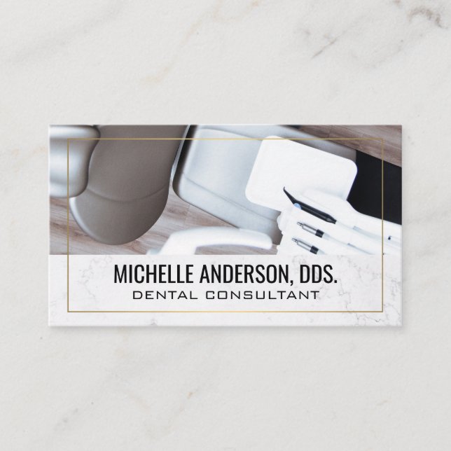 Dental Office  Business Card (Front)