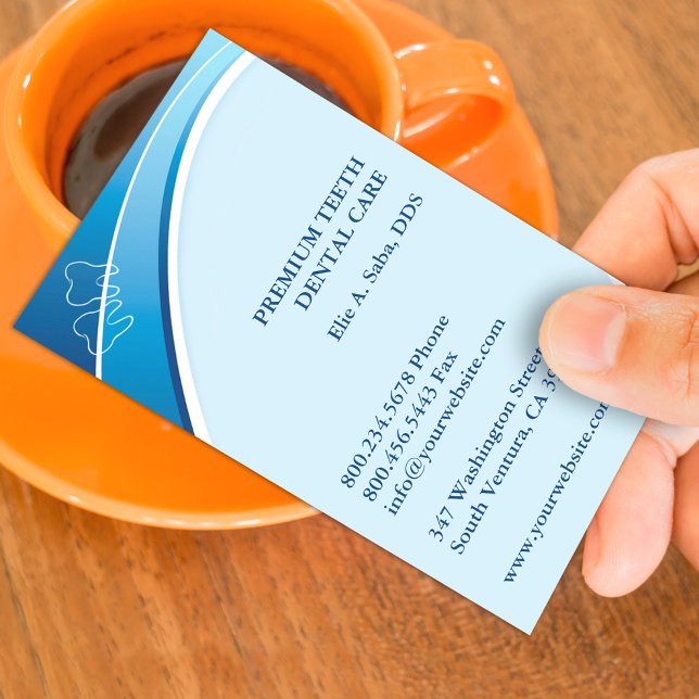 Dental Office Business Card Template (Creator Uploaded)