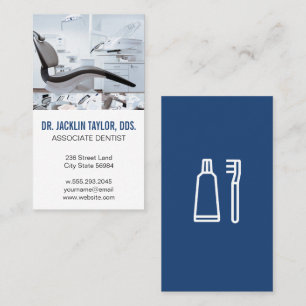 Dental Office Chair Dentistry Business Card